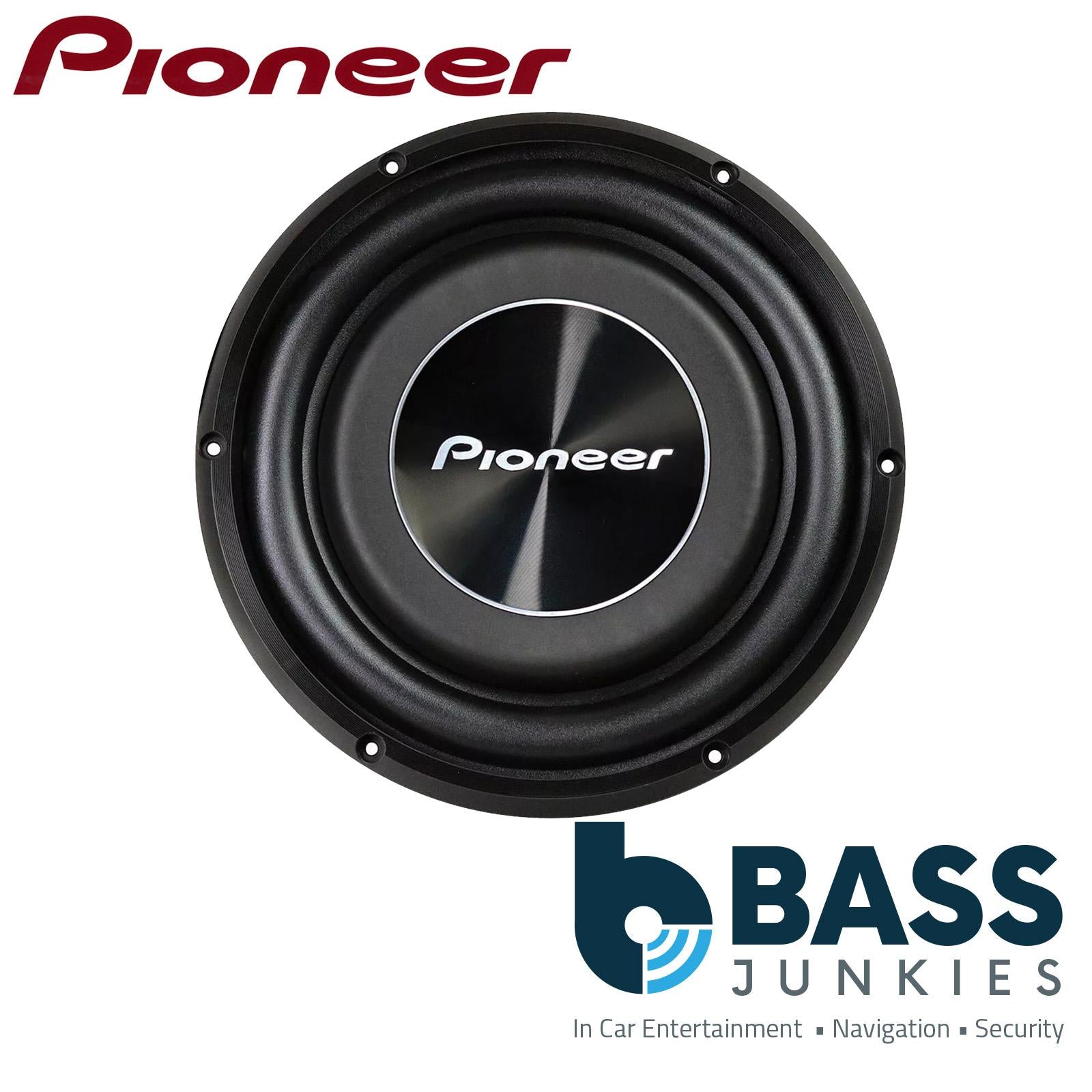 Pioneer TS-A2500LS4 - 10" 25cm 1200 Watts SVC Shallow Slim Car Sub Subwoofer