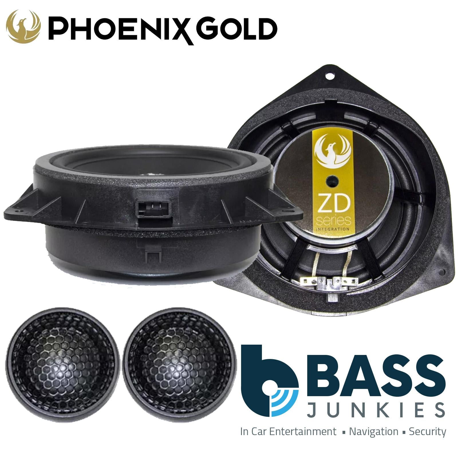 Phoenix Gold ZDST6CS Citroen/Peugeot/Toyota/Lexus/Subaru 360 Watts 6.5" Car Speaker Component Kit
