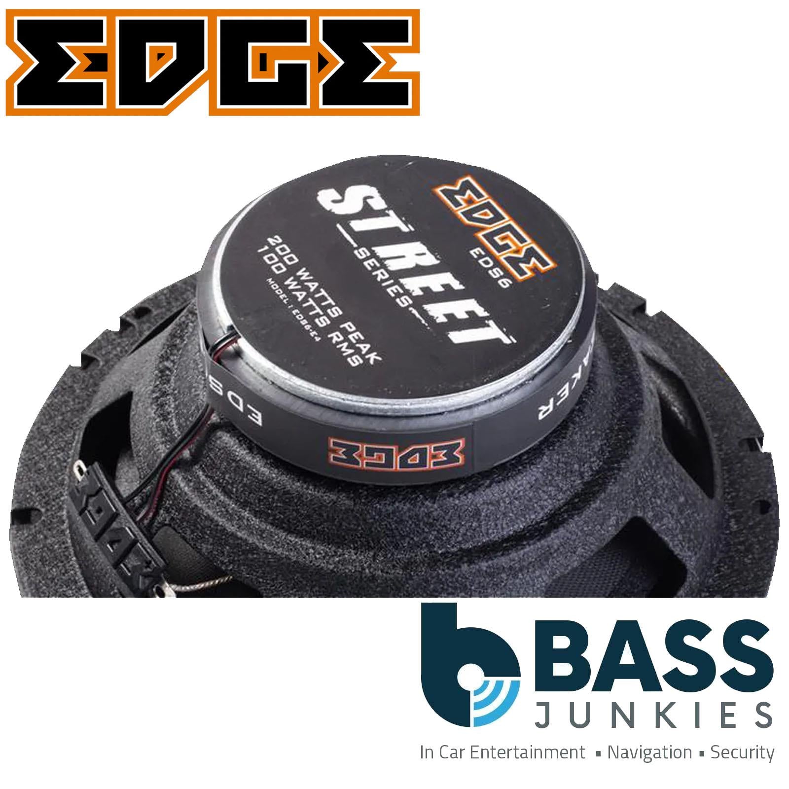EDGE Street Series EDS6-E4 - 400 Watts 16.5cm Car Audio Coaxial Speaker Pair