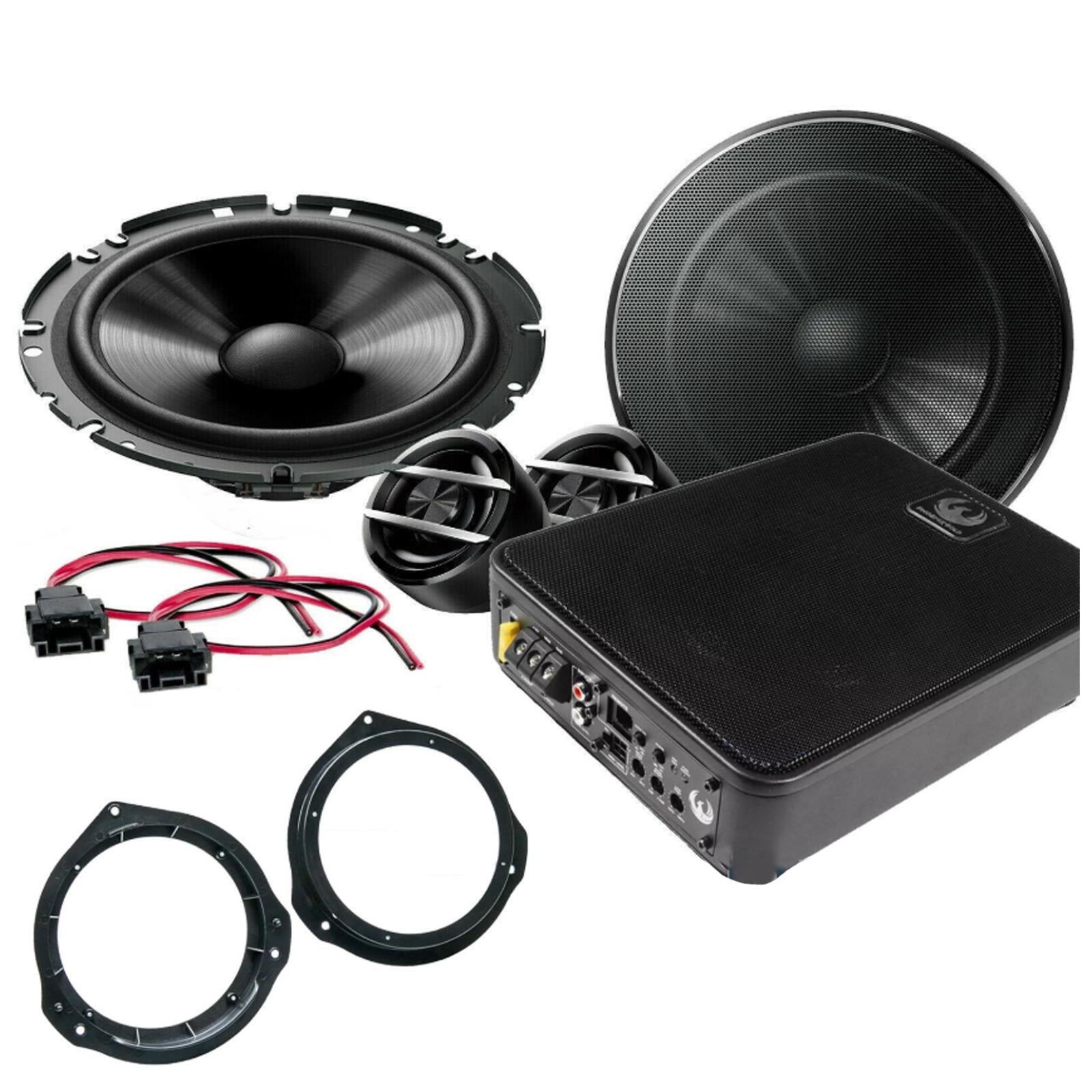Mercedes Vito W447 Pioneer Front Door Car Speakers & 300 Watts Underseat Sub Kit