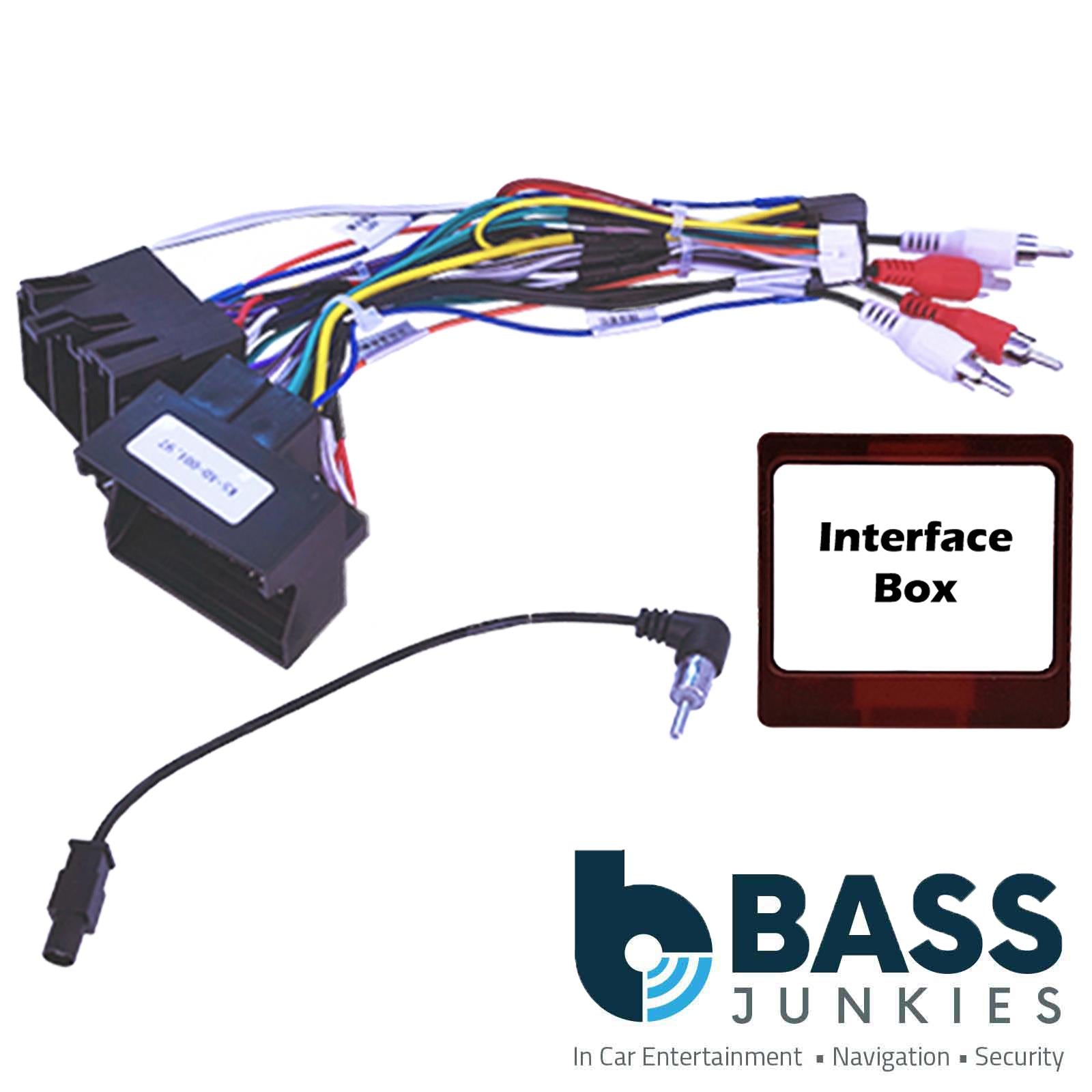 Audi A4 B6/B7 2002-2008 Fascia & Bose Interface Fitting Kit for 9" Android Car Radio