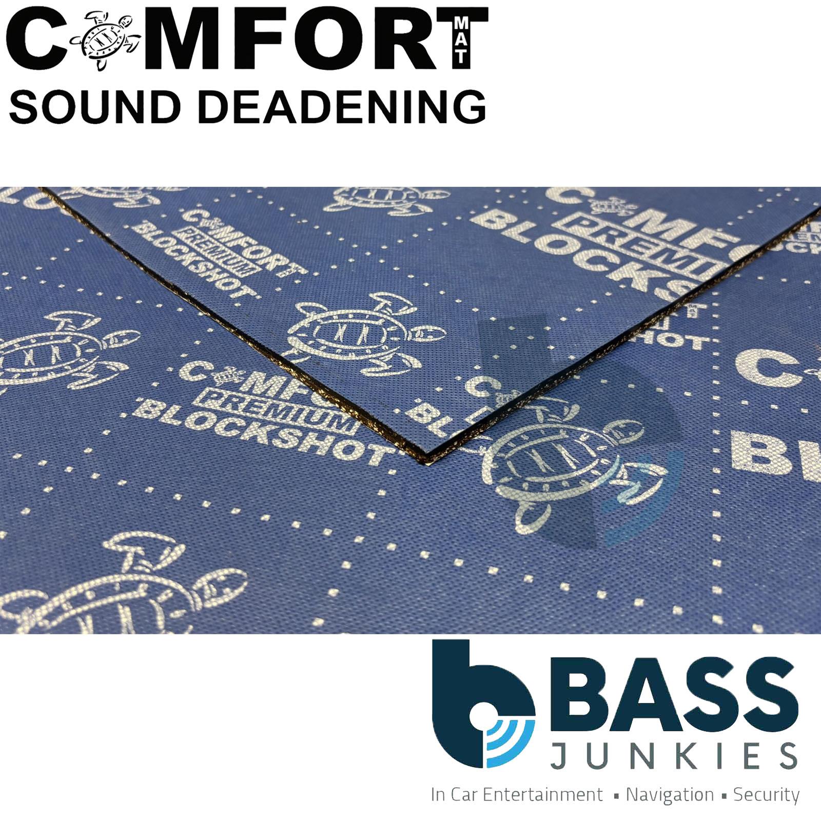 Comfort BLOCKSHOT 8 GEN 2 - 5 Sheets 8mm 500x700mm Sound Isolator Mat Kit