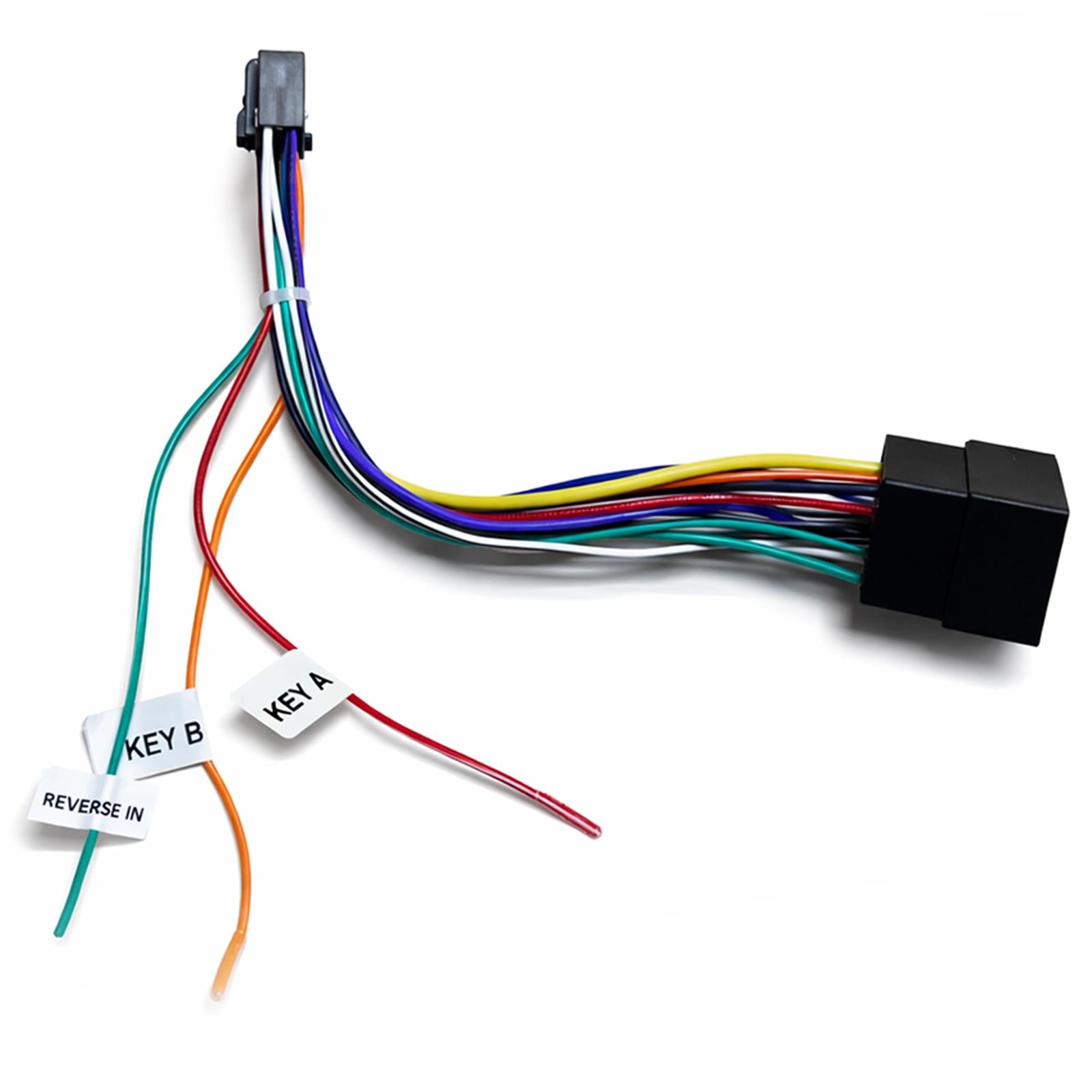 16-Pin to ISO for Pumpkin Chinese Android Car Radio Stereo Wiring Harness