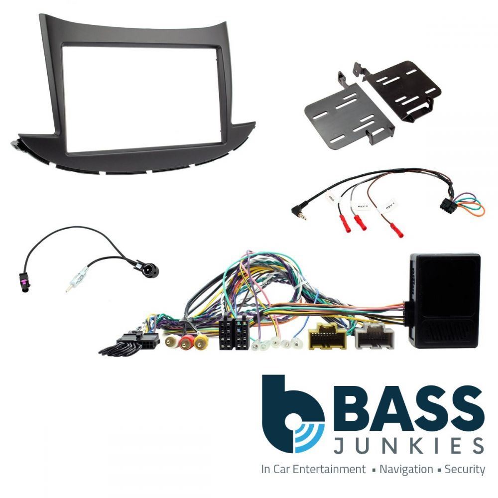 Connects2 CTKCV14 Chevrolet Trax 2017 Onwards Car Stereo Double Din Fascia Fitting Kit