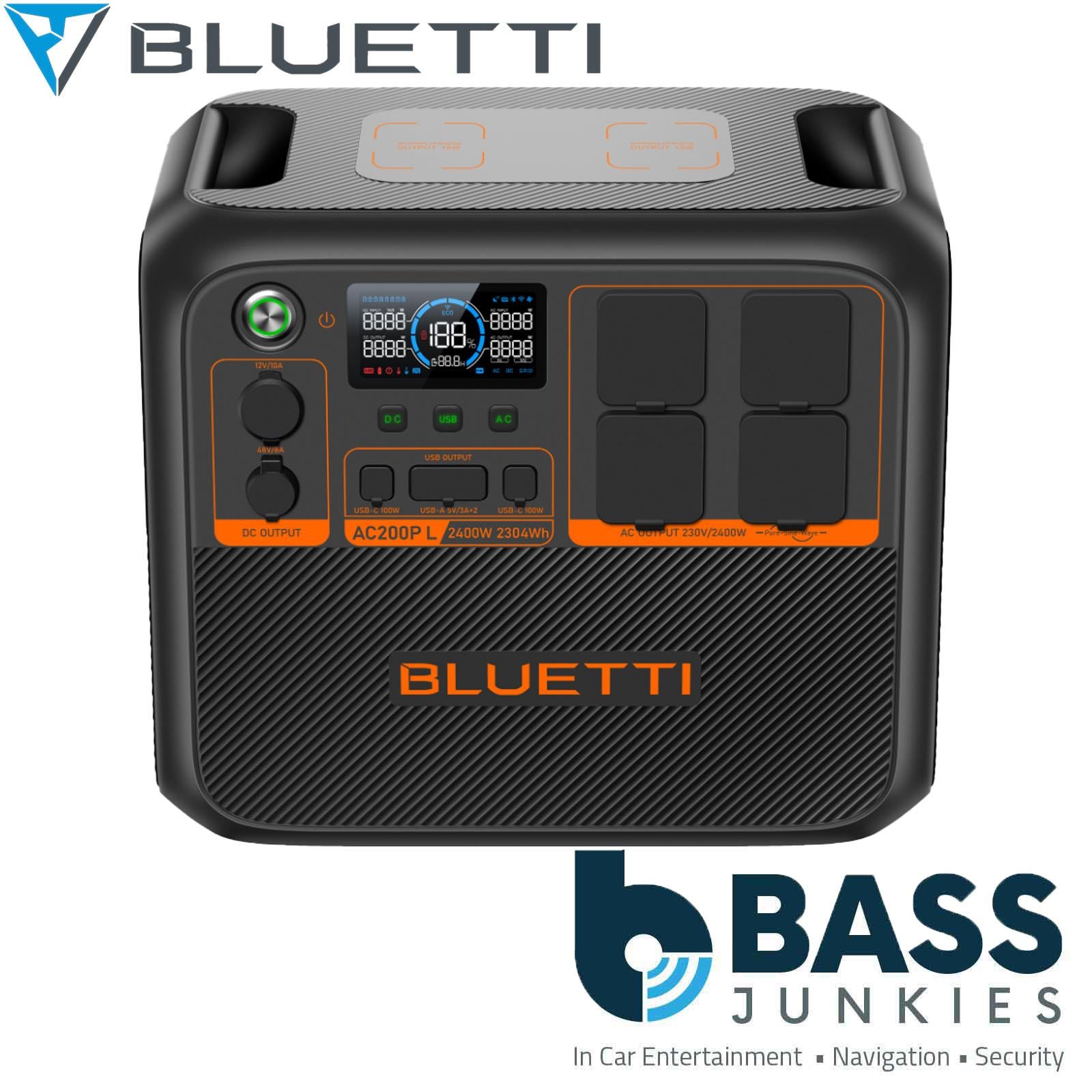 BLUETTI AC200PL - Premium Portable Power Station – 2,048Wh, 2,400W