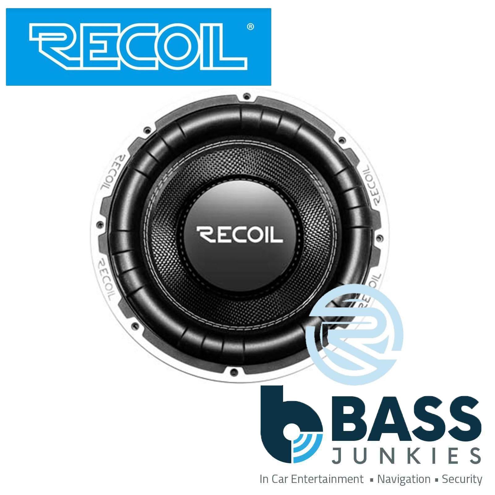 Recoil SW12D4 -   2000 Watts  Peak 12" Inch 30cm Dual 4-Ohm Car Sub Subwoofer