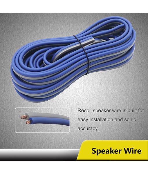 Recoil RCK0 - 0 AWG 2000 Watts Complete Car Subwoofer Amplifier Wiring Kit