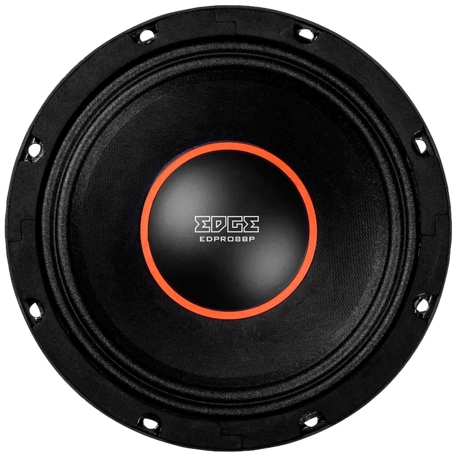 Edge EDPRO8BP-E8 - 8" 500 Watts Pro Audio Mid-Bass Car Speaker (Single)
