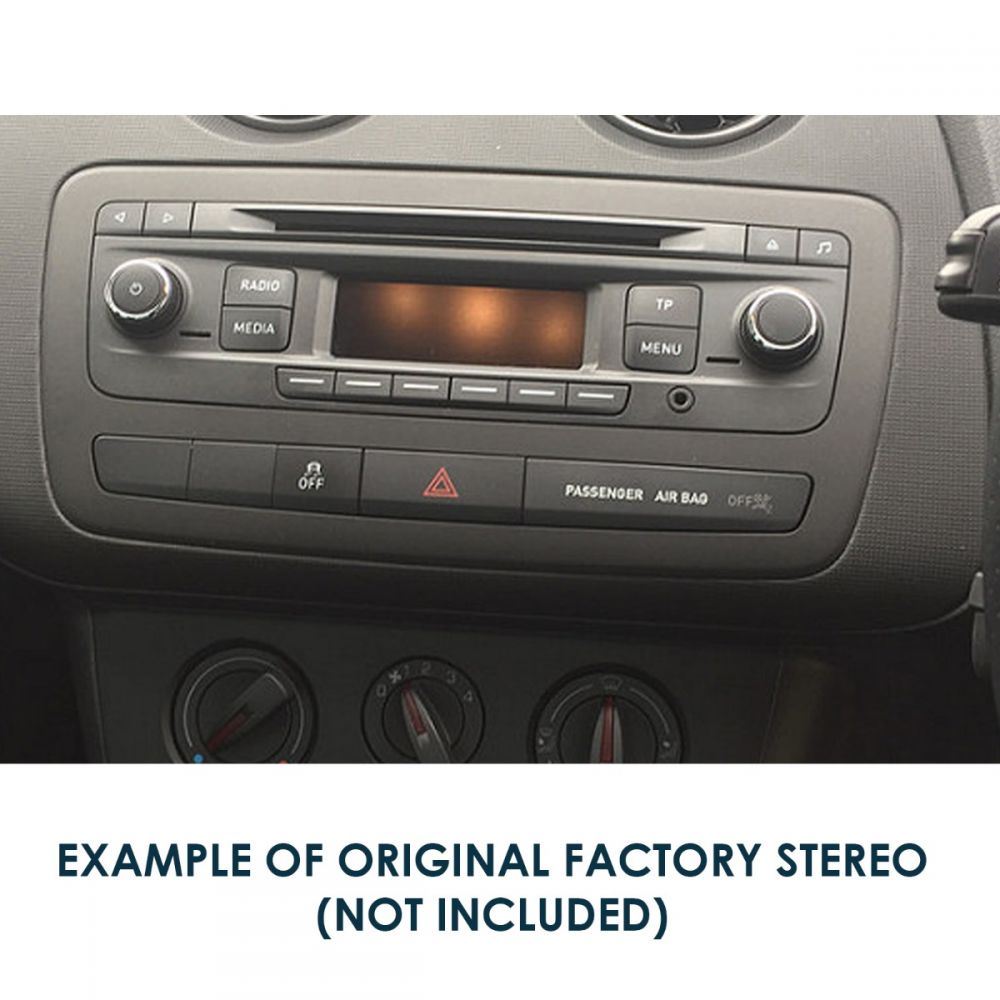 Connects2 CT23ST23 Seat Ibiza 2014 Onwards Car Stereo Double Din Fascia Panel