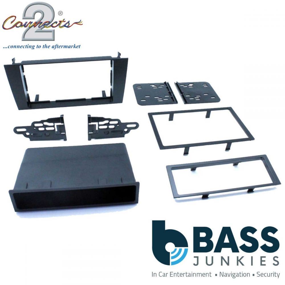 Connects2 CT24AU17 Audi A4 2000 - 2001 Single Din Fascia Panel