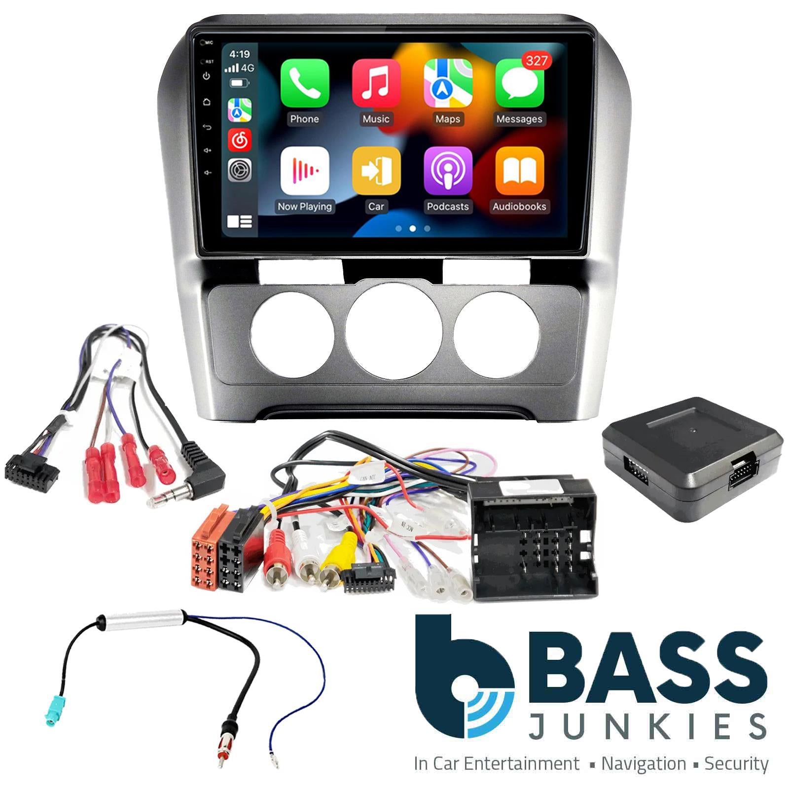 UPGRADED 9" CarPlay Android Car Stereo Kit For Citroen C4 CQUATRE Manual AC 2015-2018