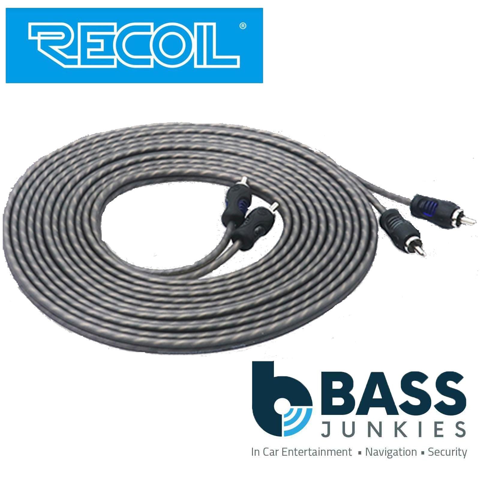 Recoil RCK4 - 4 AWG 1500 Watts Complete Car Subwoofer Amplifier Wiring Kit