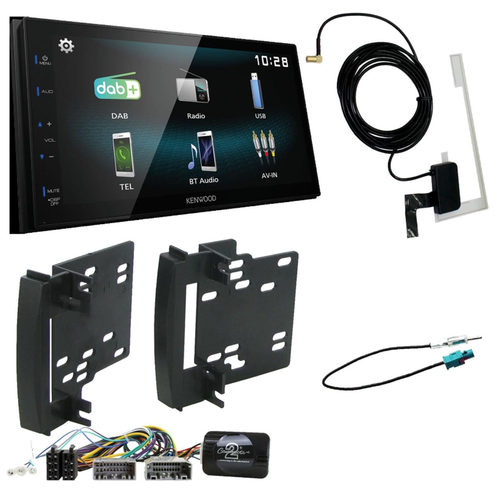 Kenwood DMX-125DAB + CTK Fitting Kit fits Dodge Avenger 2007-2009