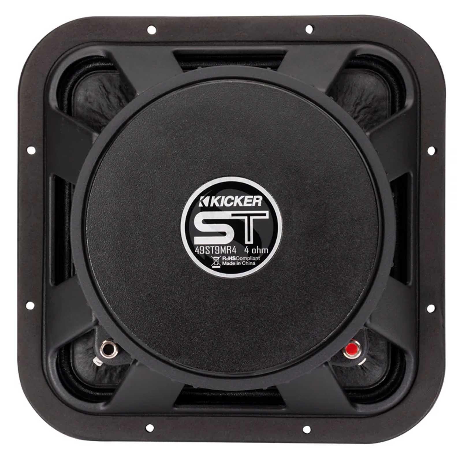 Kicker 49ST9MR4 - 9" 1200 Watts Street Series SPL Midrange Car Speakers Pair