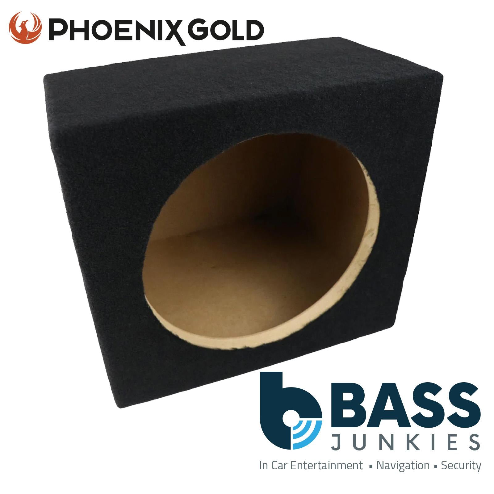 Phoenix Gold 1600 Watts 12" Car Subwoofer & Alpine Mono Amp Bass Box Package