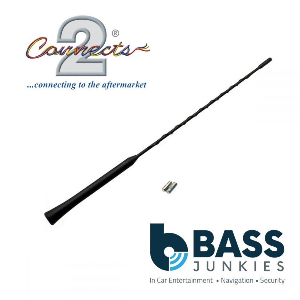 Connects2 CT27AA07 - VOLKSWAGEN OEM Replacement 40cm Screw Type Roof Mount Car Radio Mast Aerial Antenna
