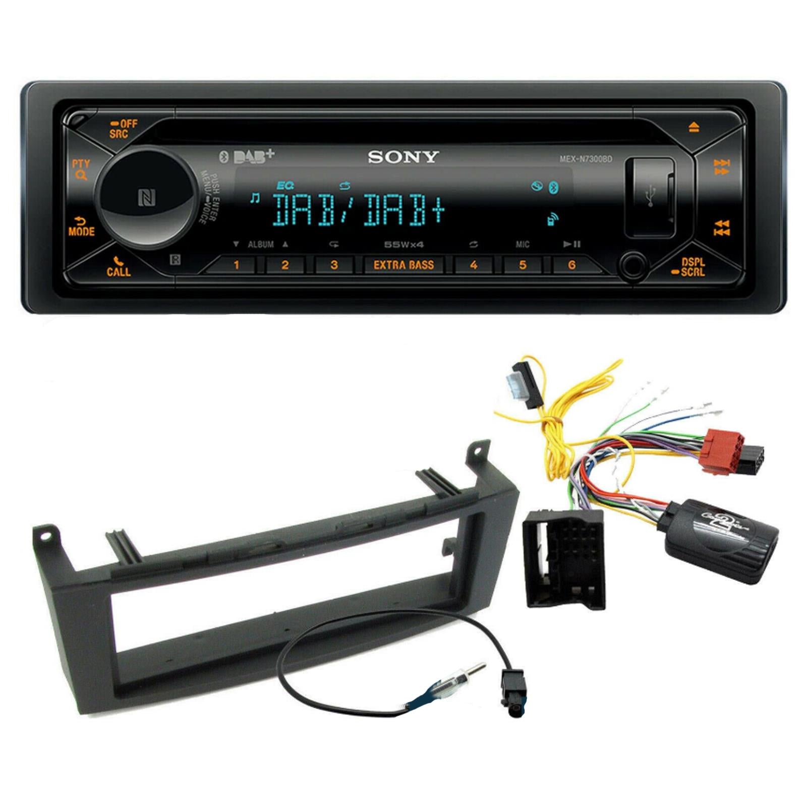 Mercedes Benz C Class W204 Sony DAB CD MP3 USB Bluetooth Car Stereo Fitting Kit