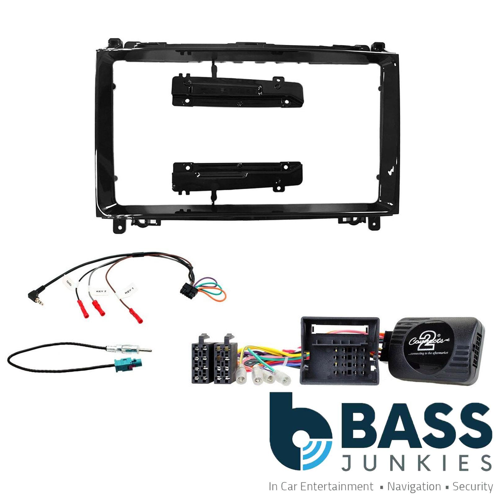 9" Android Car Radio Fascia Panel & Interface for Mercedes Vehicles