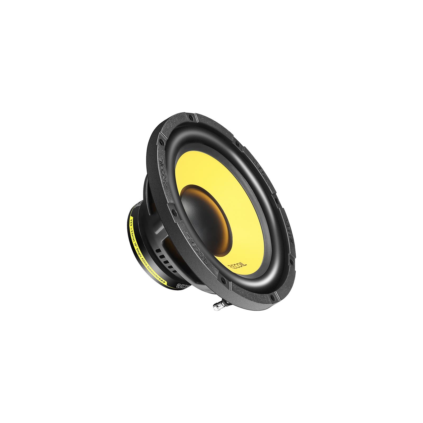 Recoil LW8S4 - 160 Watts 8" Inch 20cm Single Voice Coil 4-Ohm Car Sub Subwoofer
