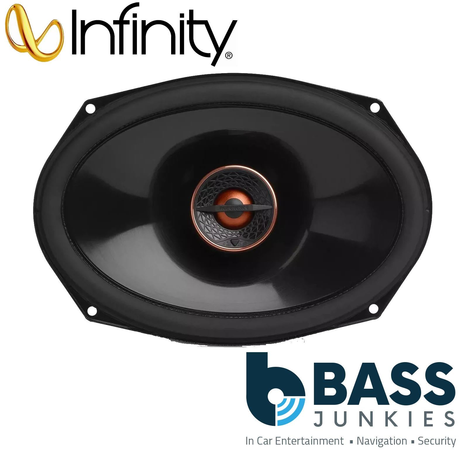 Infinity By Harman REF9632IX - 300 Watts 6"x9" 2-Way Car Shelf Speakers Pair
