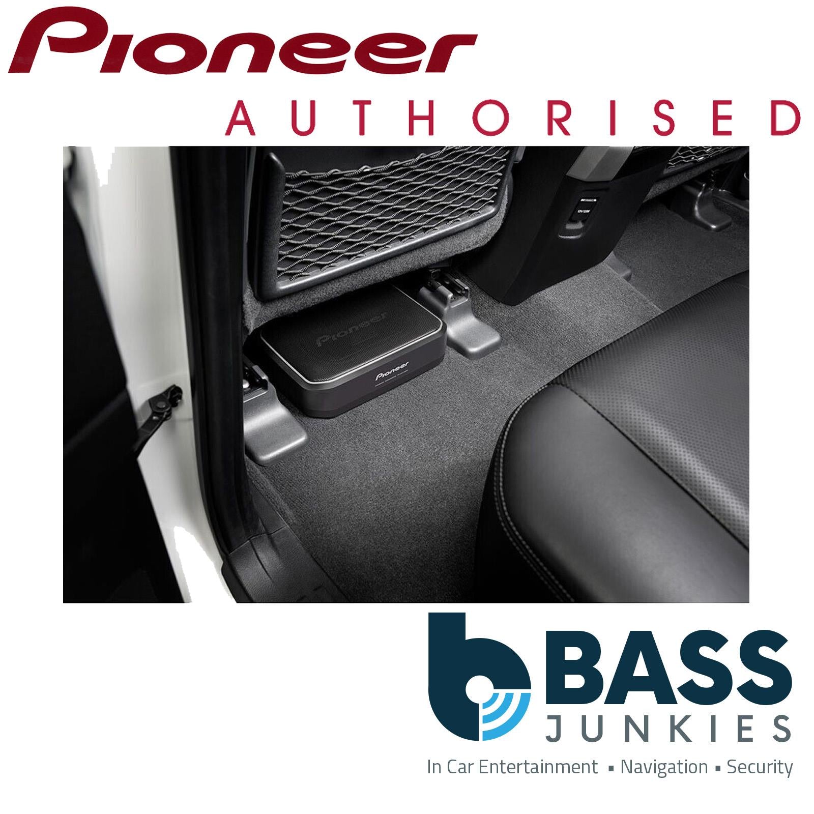 Pioneer TS-WX130DA - 160 Watts Active Underseat Car Subwoofer Box & Bass Controller