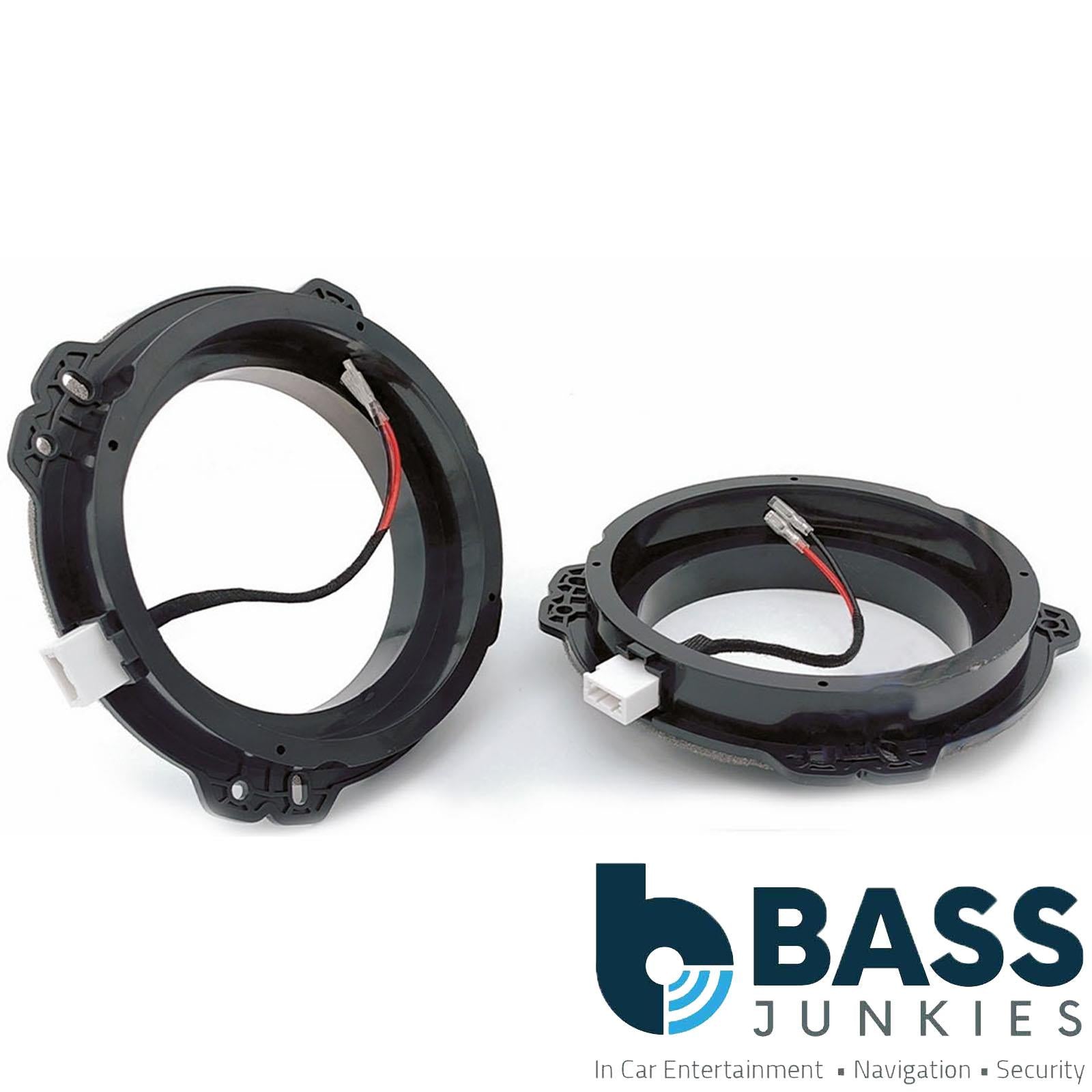 6.5" - 6.75" Direct-Fit Speaker Adapter Brackets for Hyundai Celesta 2016-2023