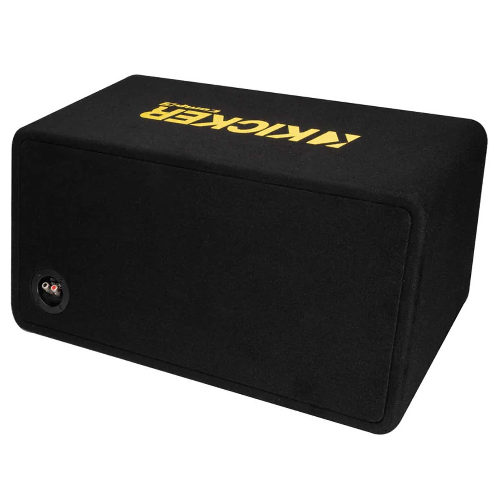 Kicker 50DCWC102 - 1000 Watts Dual 10" CompC Loaded Car Sub Subwoofer Enclosure 2 Ohm