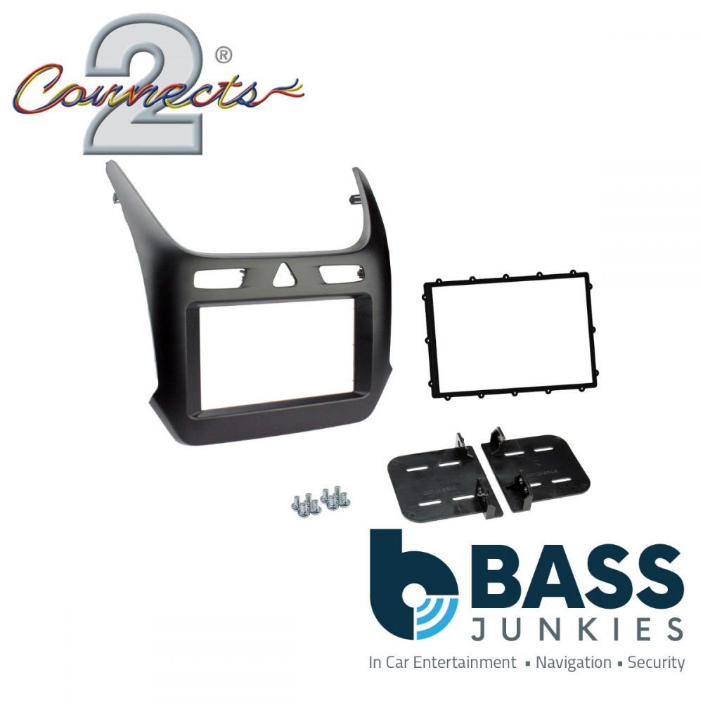 Connects2 CT23CV29 Chevrolet Cobalt 2017 Onwards Car Stereo Double Din Fascia Panel & Cage Kit