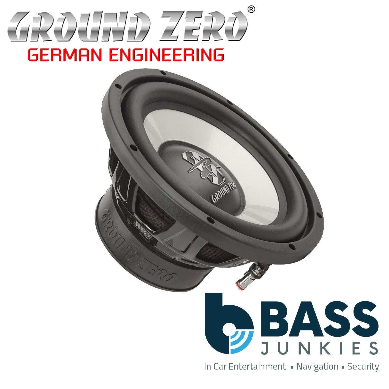 Ground Zero GZIW 250X-II - 10" Inch 25cm 250 Watts 4 Ohm Car Sub Subwoofer