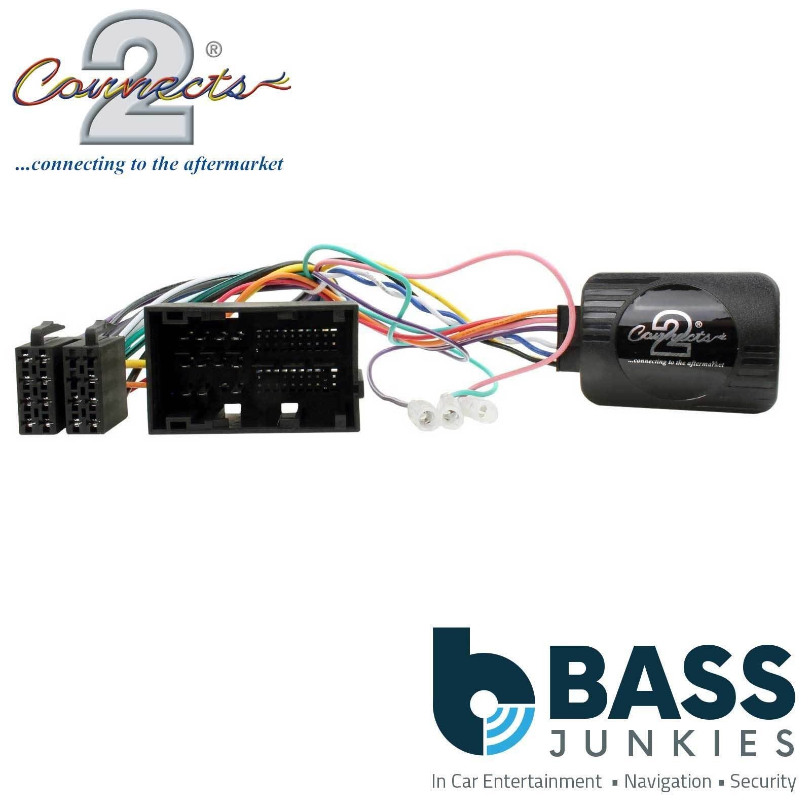 Connects2 CTSJP004.2 Jeep Cherokee-Sport 2014 Onwards Car Stereo Radio Steering Wheel Interface Stalk Control