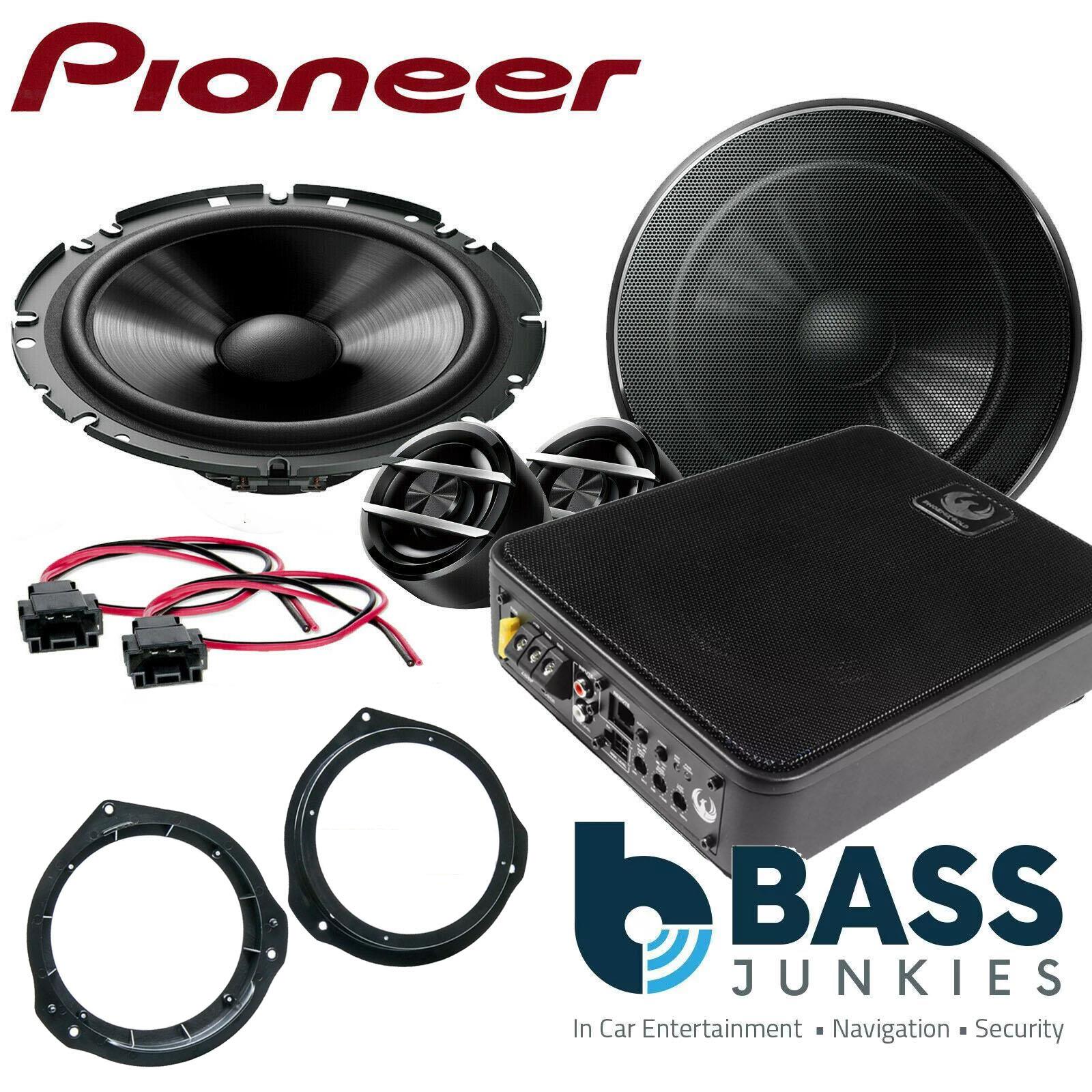 Mercedes Vito W447 Pioneer Front Door Car Speakers & 300 Watts Underseat Sub Kit