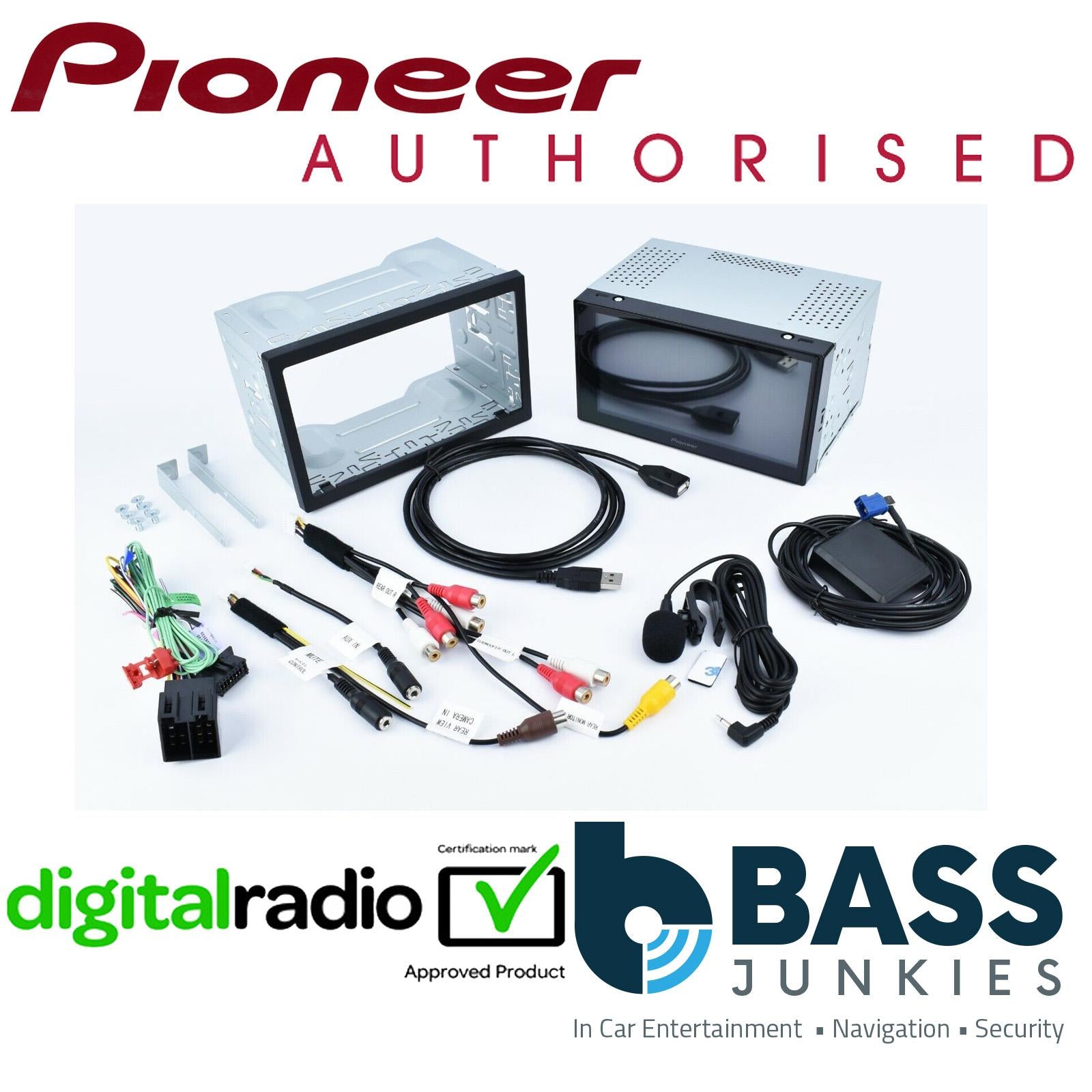 Pioneer SPH-DA360DAB 6.8" Wireless Apple CarPlay Bluetooth DAB Radio Car Stereo