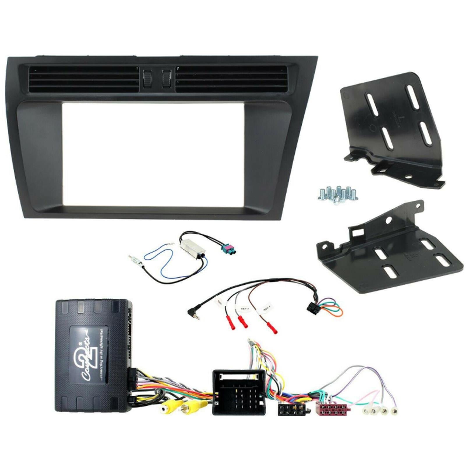 CTKAU11 Double Din Fascia & Steering Wheel Kit for Non MMi Audi A5 8TF 2008-2015