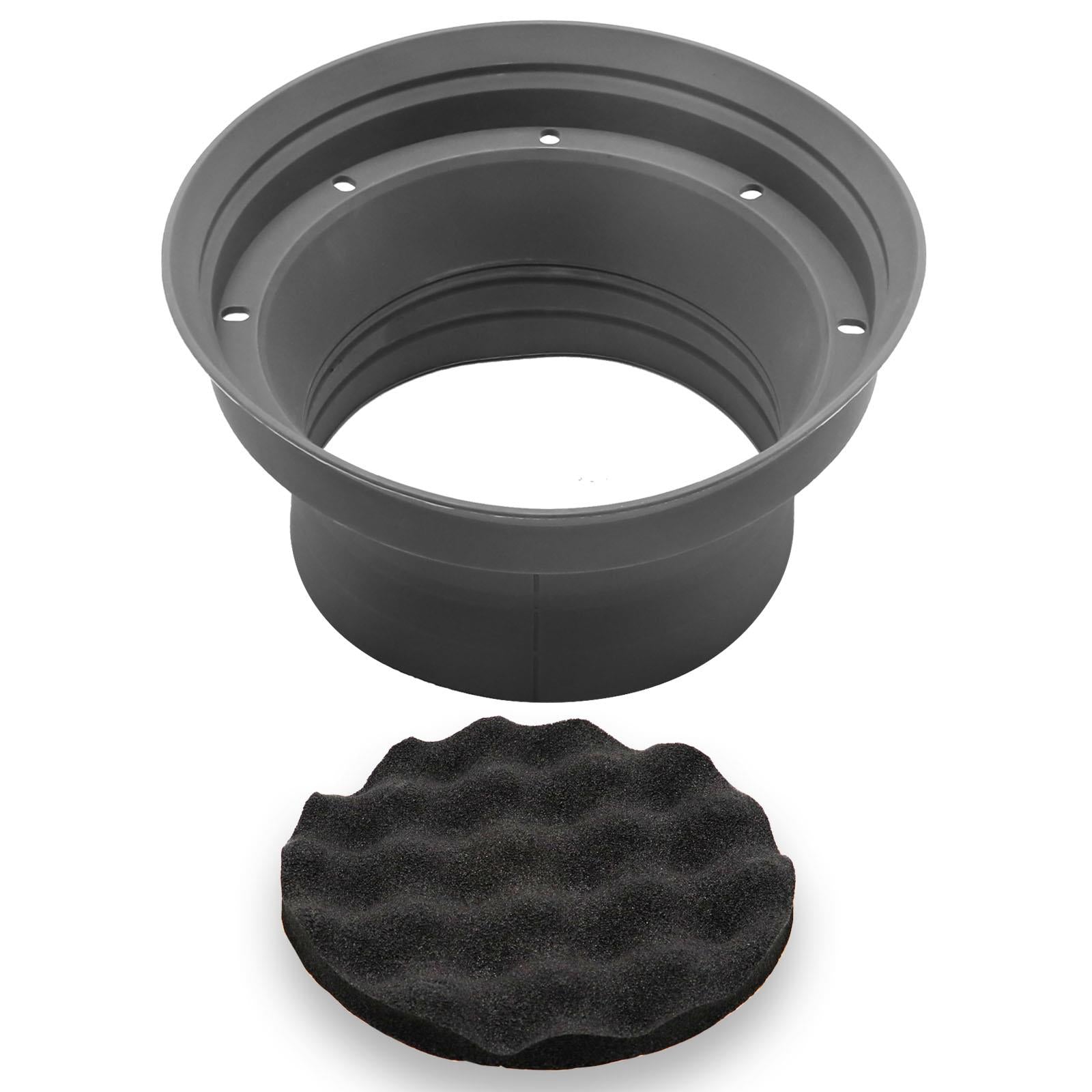 Recoil SPB65 - 17cm 6.5″ Waterproof Silicone Car Speaker Baffle & Isolator Kit