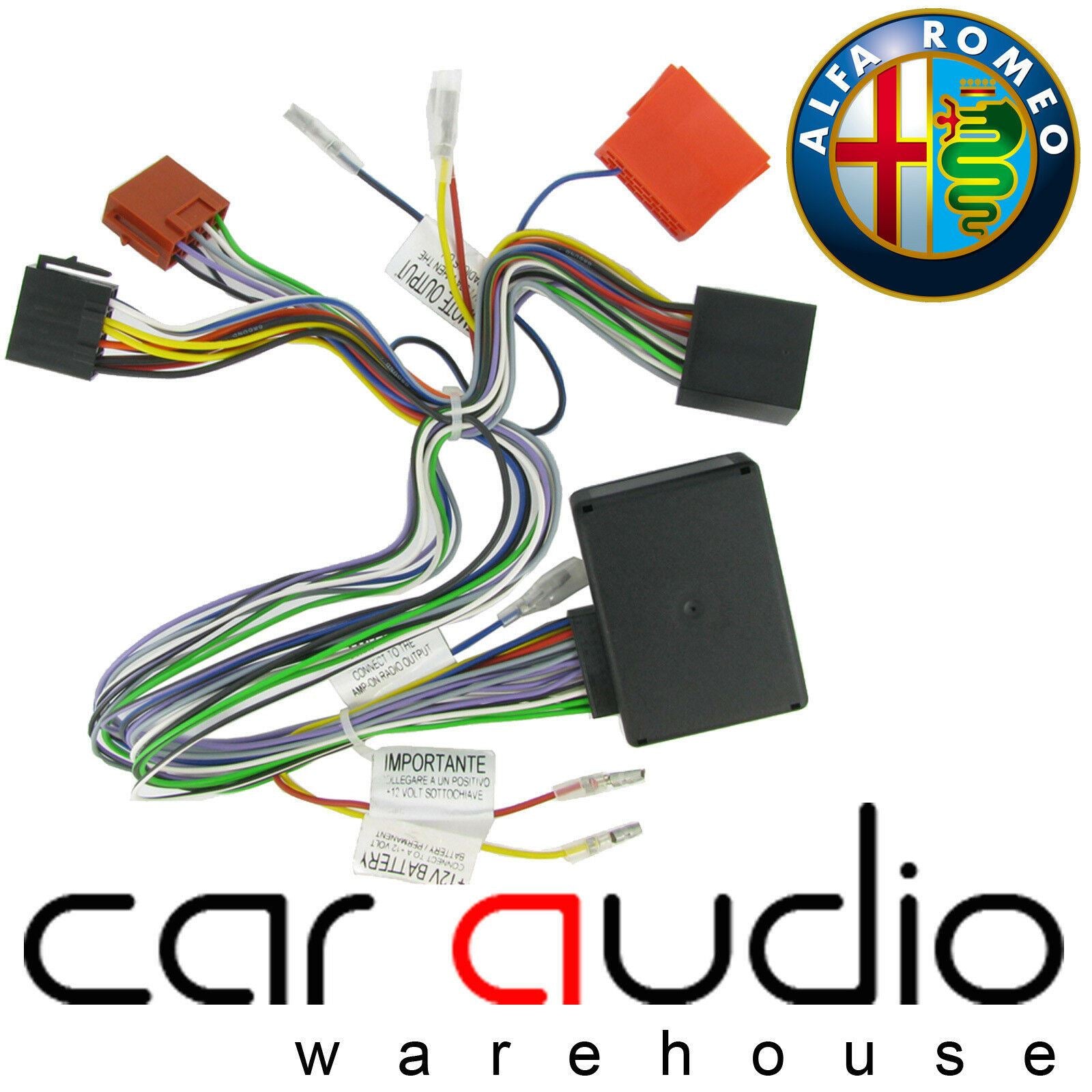 Connects2 CT53-AR01 - ALFA ROMEO BOSE Amplified Active Bypass Lead