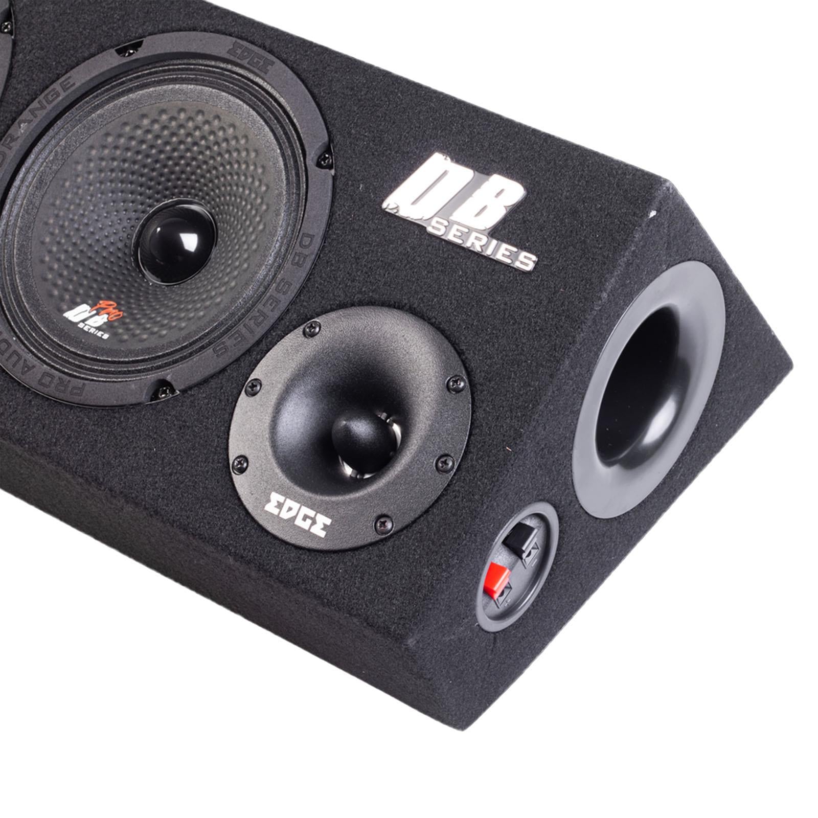 Edge EDBPB8-E5 - 1720 Watts Dual 2 Ohm Full Range Pro Car Audio Enclosure