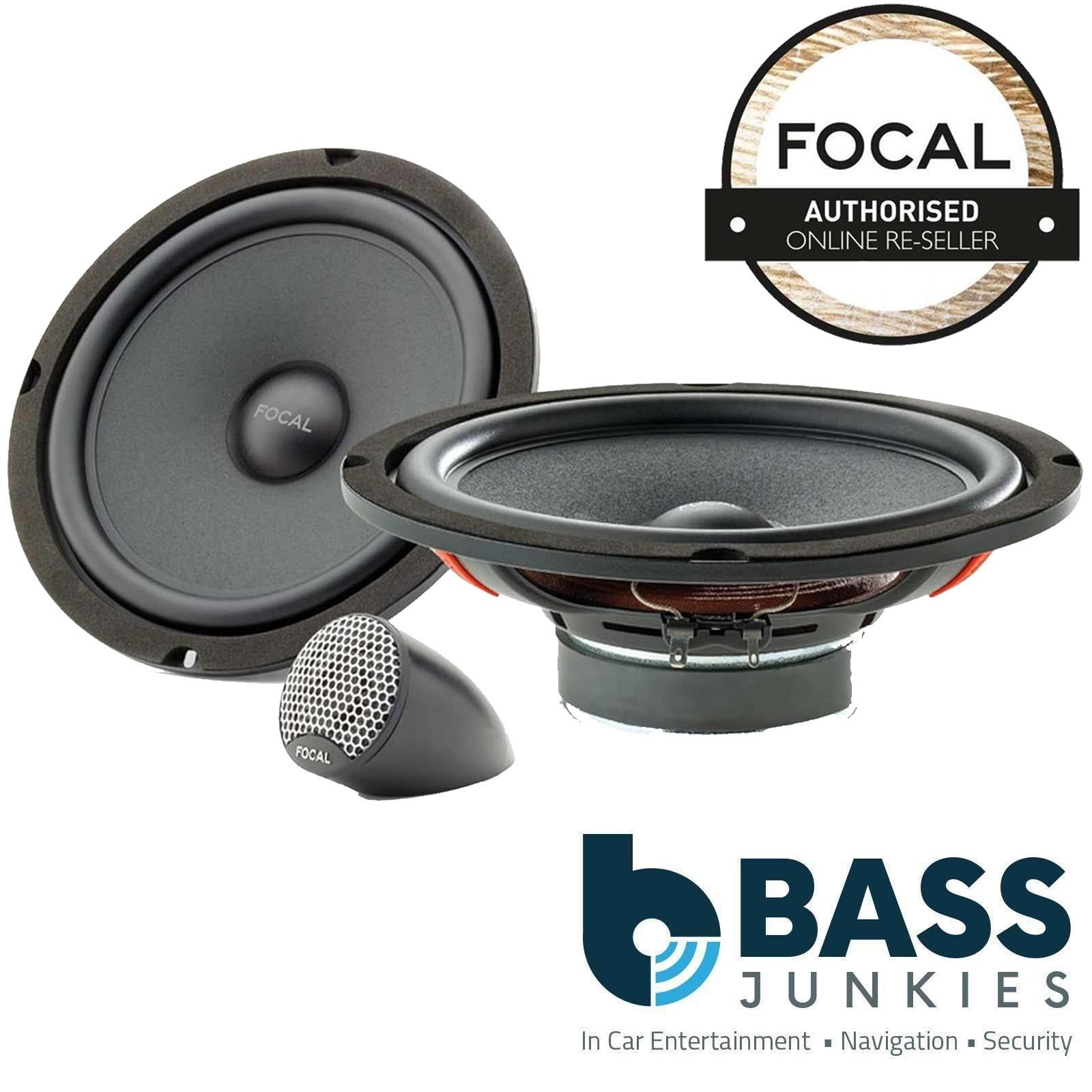 Audi Q7 (SL) 2005-2015 Focal 8" 320 Watts Front Door Car Speakers & Fitting Kit