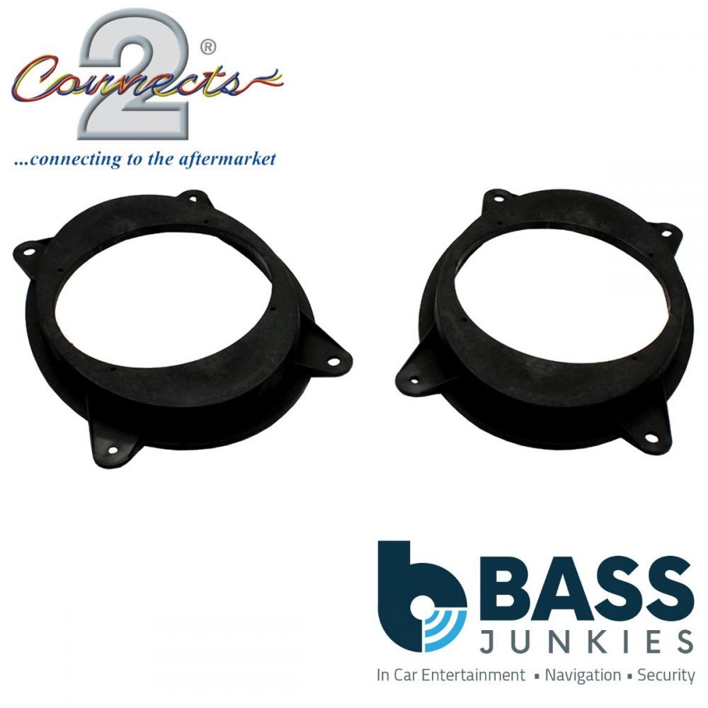 Connects2 CT25SU02 - Subaru Forester 2013 Onwards 165mm 6.5" Front Door Car Speaker Adapter Brackets