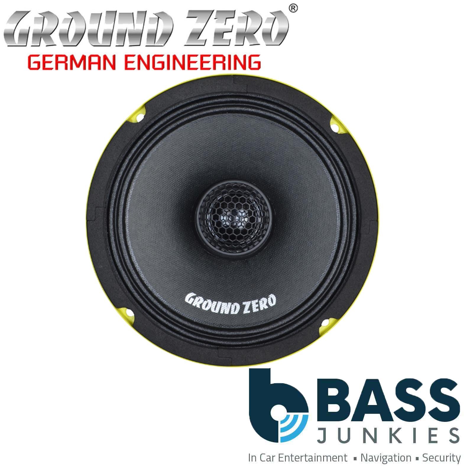 GROUND ZERO GZCF 6.5XSPL 6.5″ 250 Watts 2-way Coaxial Speaker System