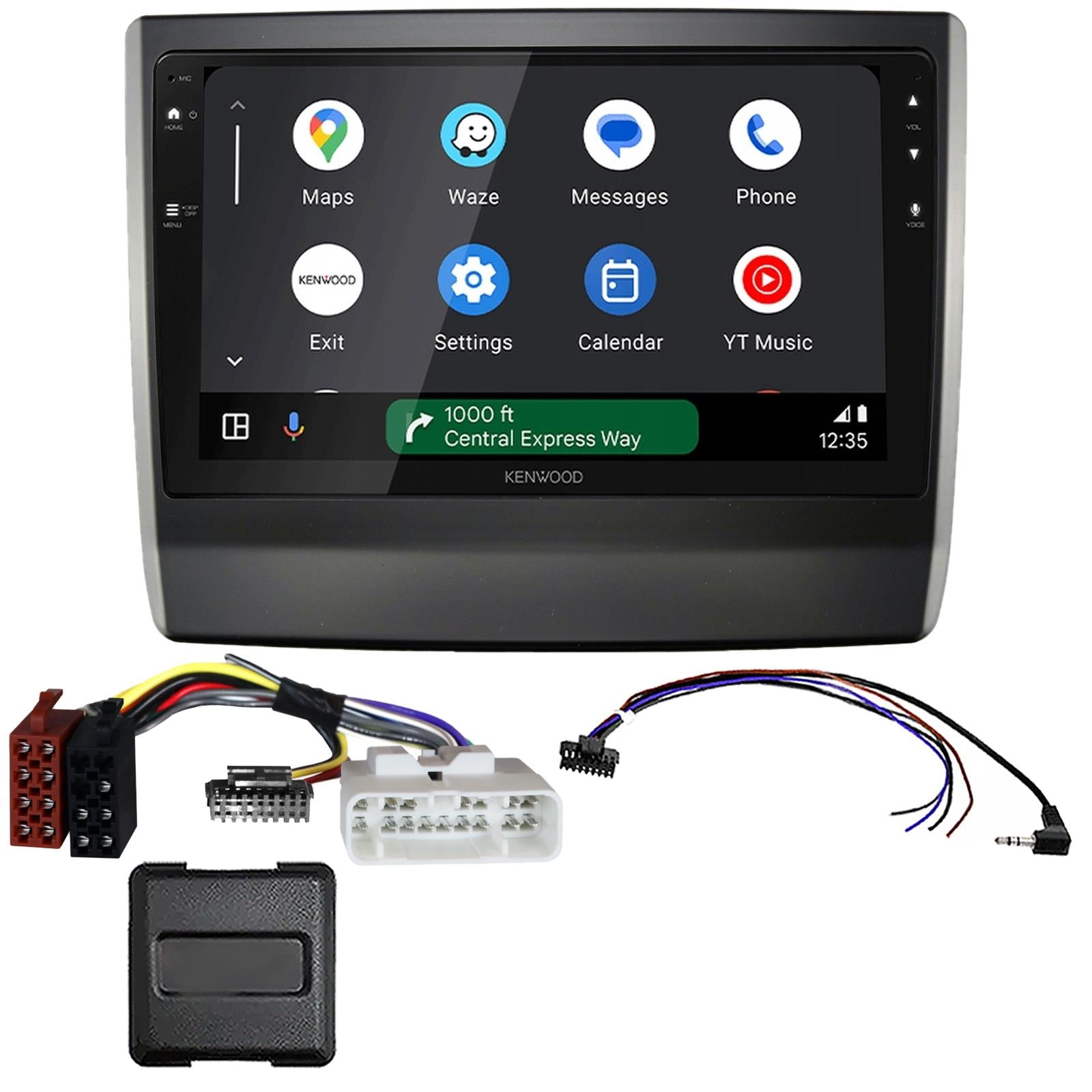 Kenwood 9" CarPlay Android Car Stereo Fitting Kit For Isuzu D Max 2020 Onwards