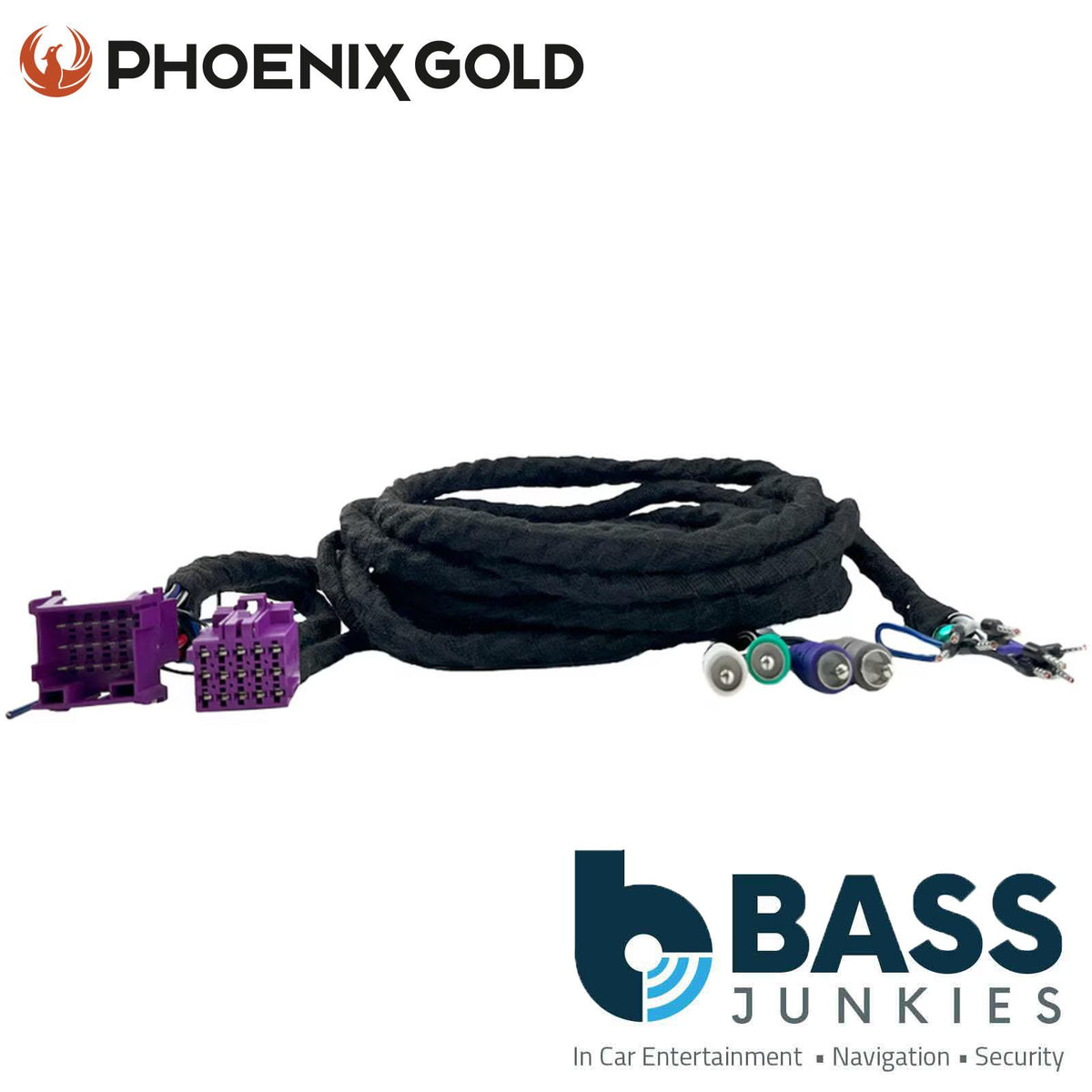 Phoenix Gold ZTT-SCN1 Cable set for use with ZT6004R 4-Channel Amplifier