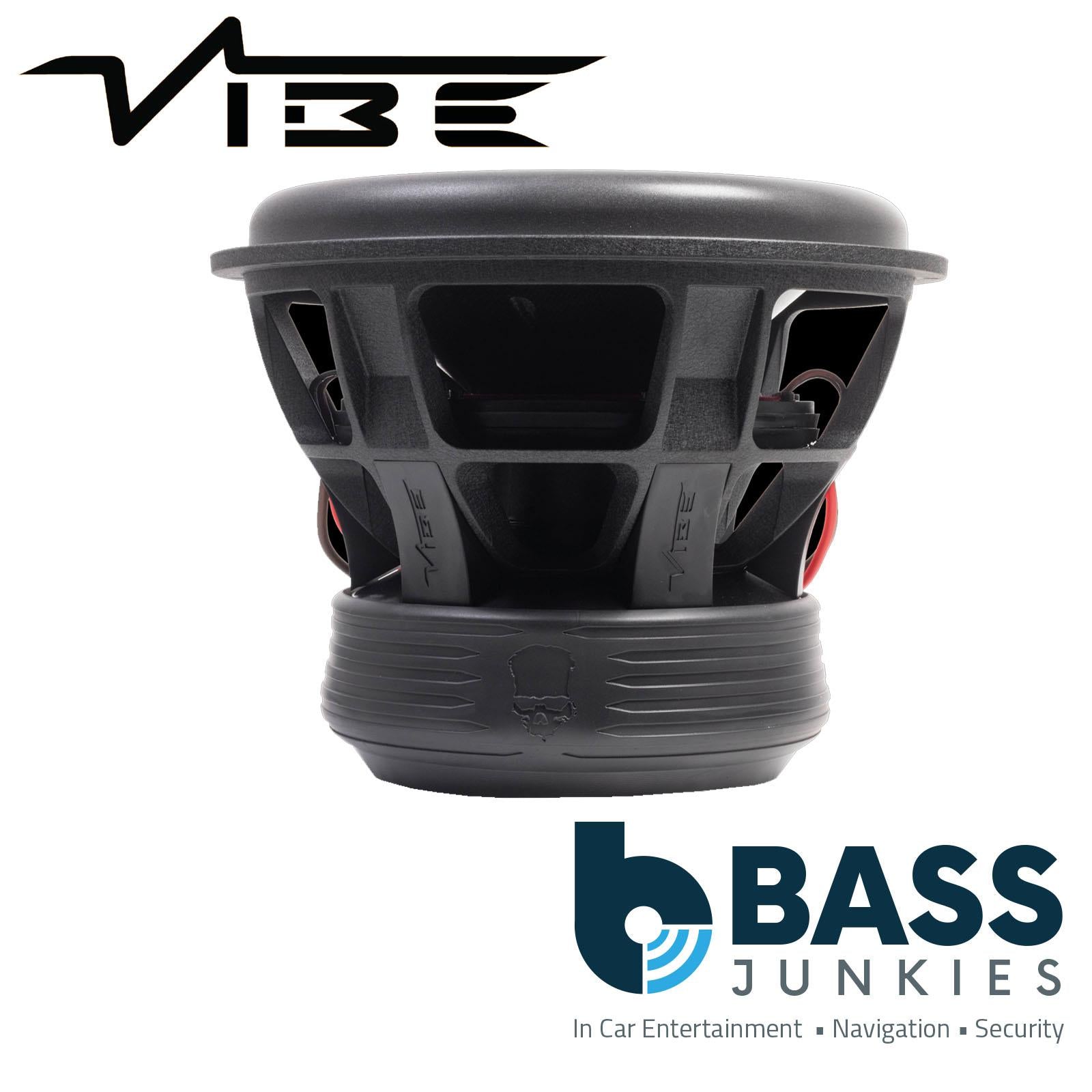 VIBE BDC15D1SPL-V4 Black Death 15 inch 15000 Watts Max SPL Car Audio Subwoofer