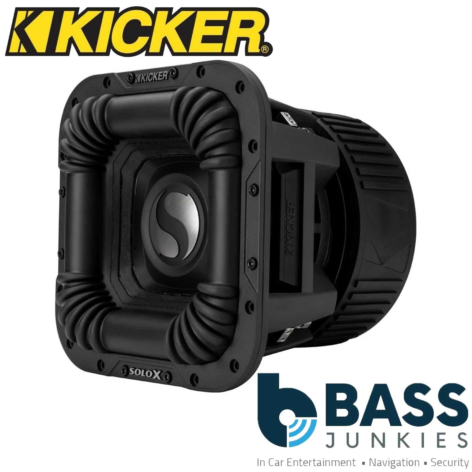 Kicker 49L7X101 - 2000 Watts 10" SoloX L7X 1 Ohm Car Sub Subwoofer