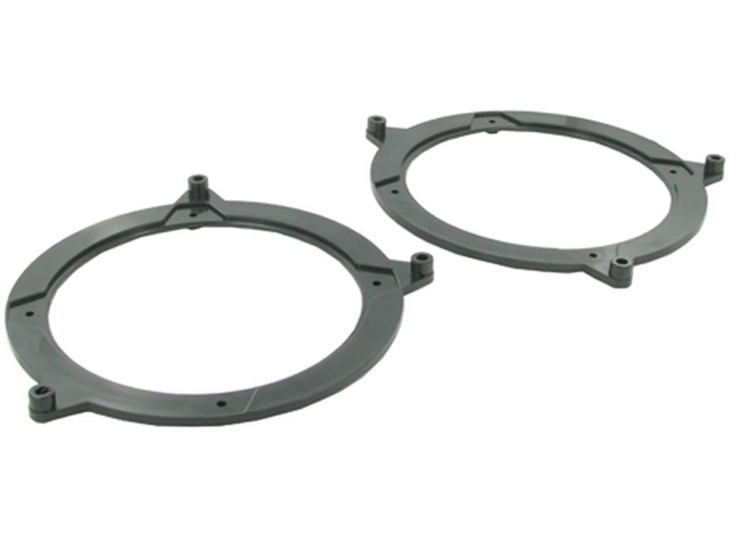 Connects2 CT25BM02 - BMW 3-Series E46 130mm 13cm 5.25" Front Door or Rear Shelf Car Speaker Adapter Brackets