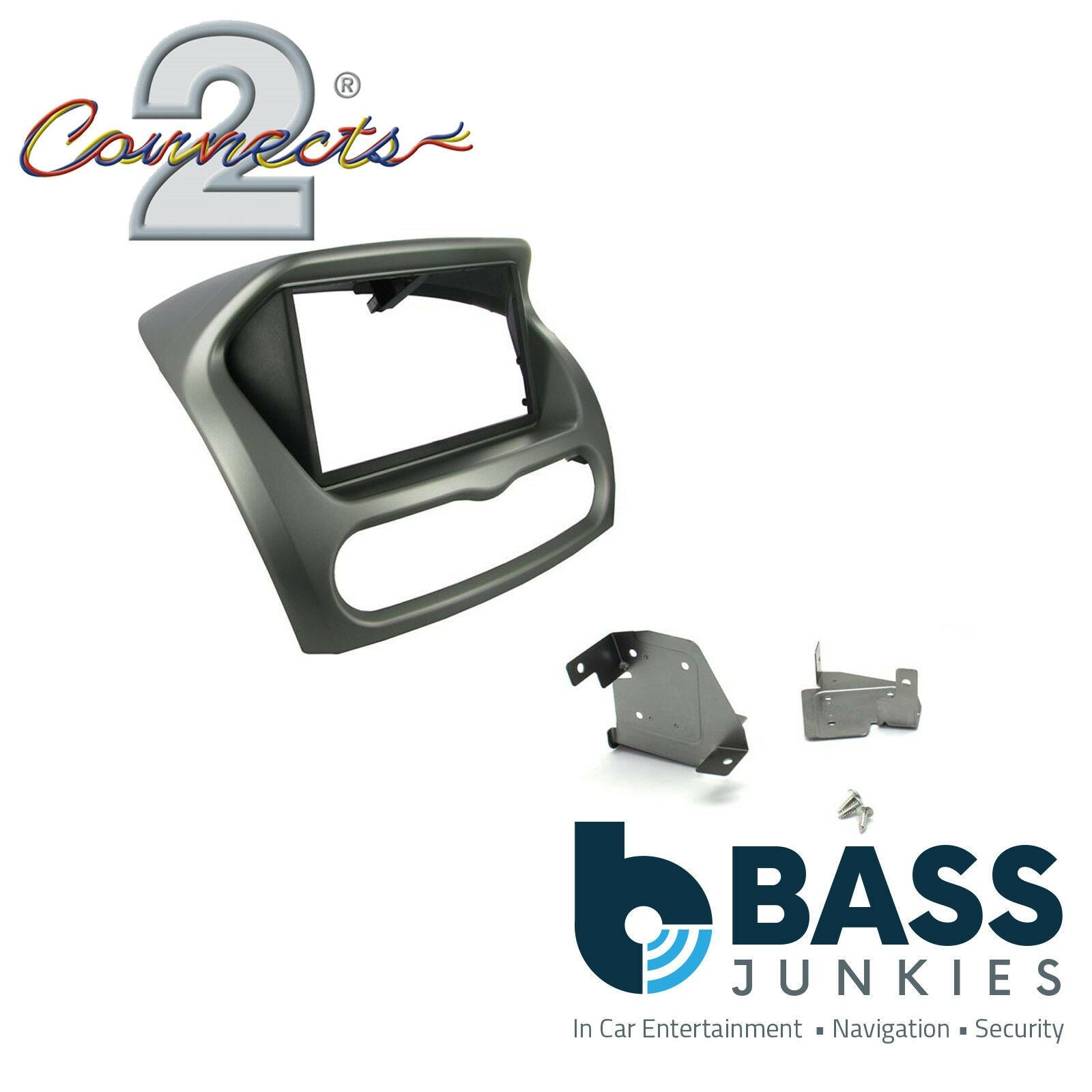 Connects2 CT23MT06 Mitsubishi iMiev 2009 Onwards Car Stereo Double Din Fascia Panel