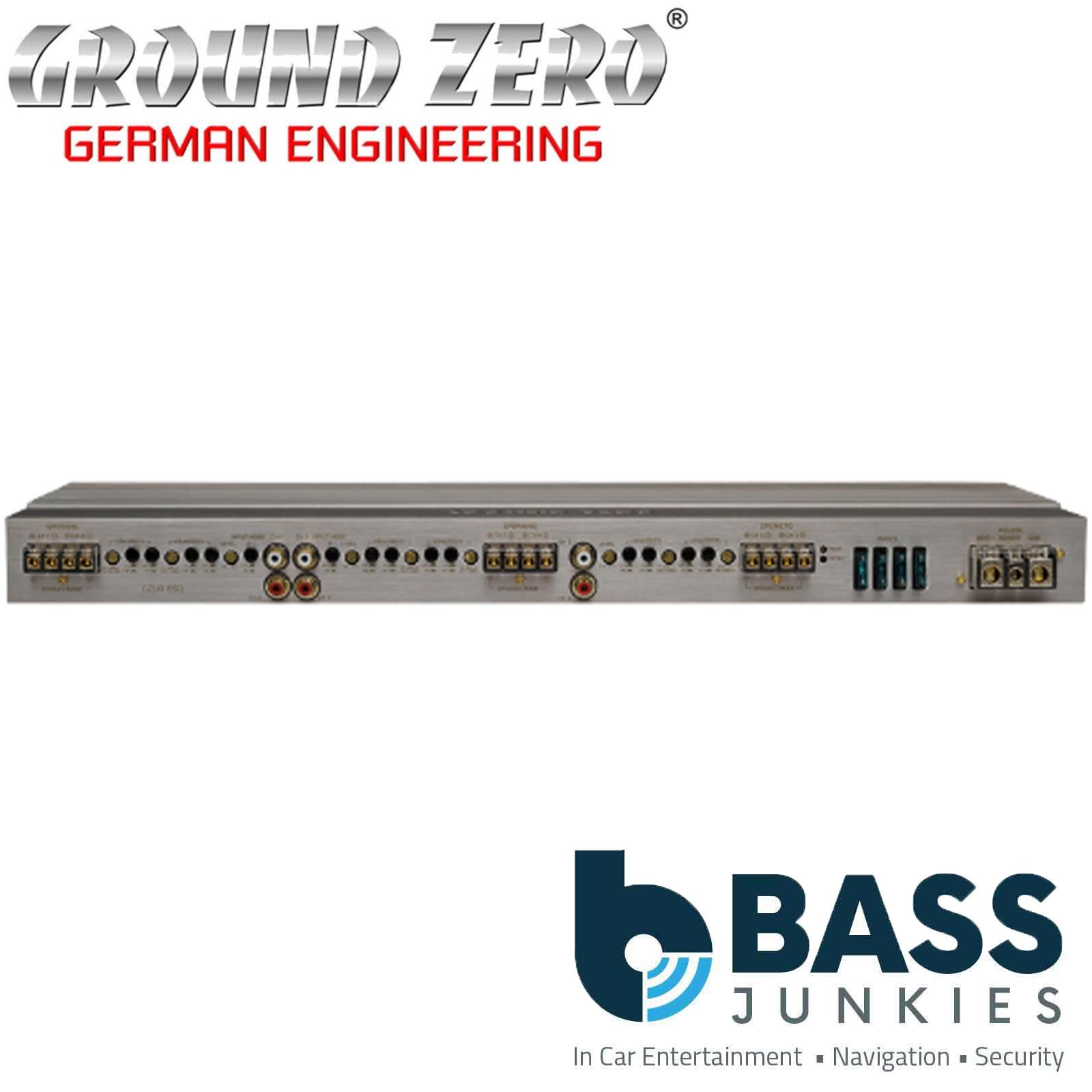 GROUND ZERO GZUA 6SQ High-performance 6-channel SQ amplifier