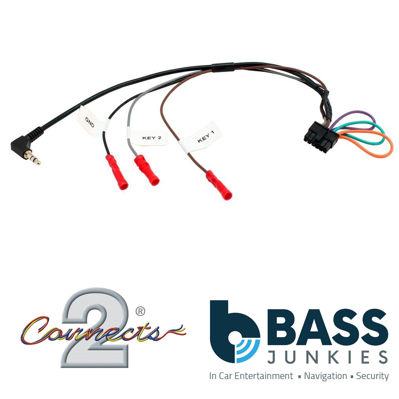 Connects2 CTKVW52 - VW Transporter T6.1 Double Din Fascia USB-C E-Call SOS & Steering Wheel Retention Kit