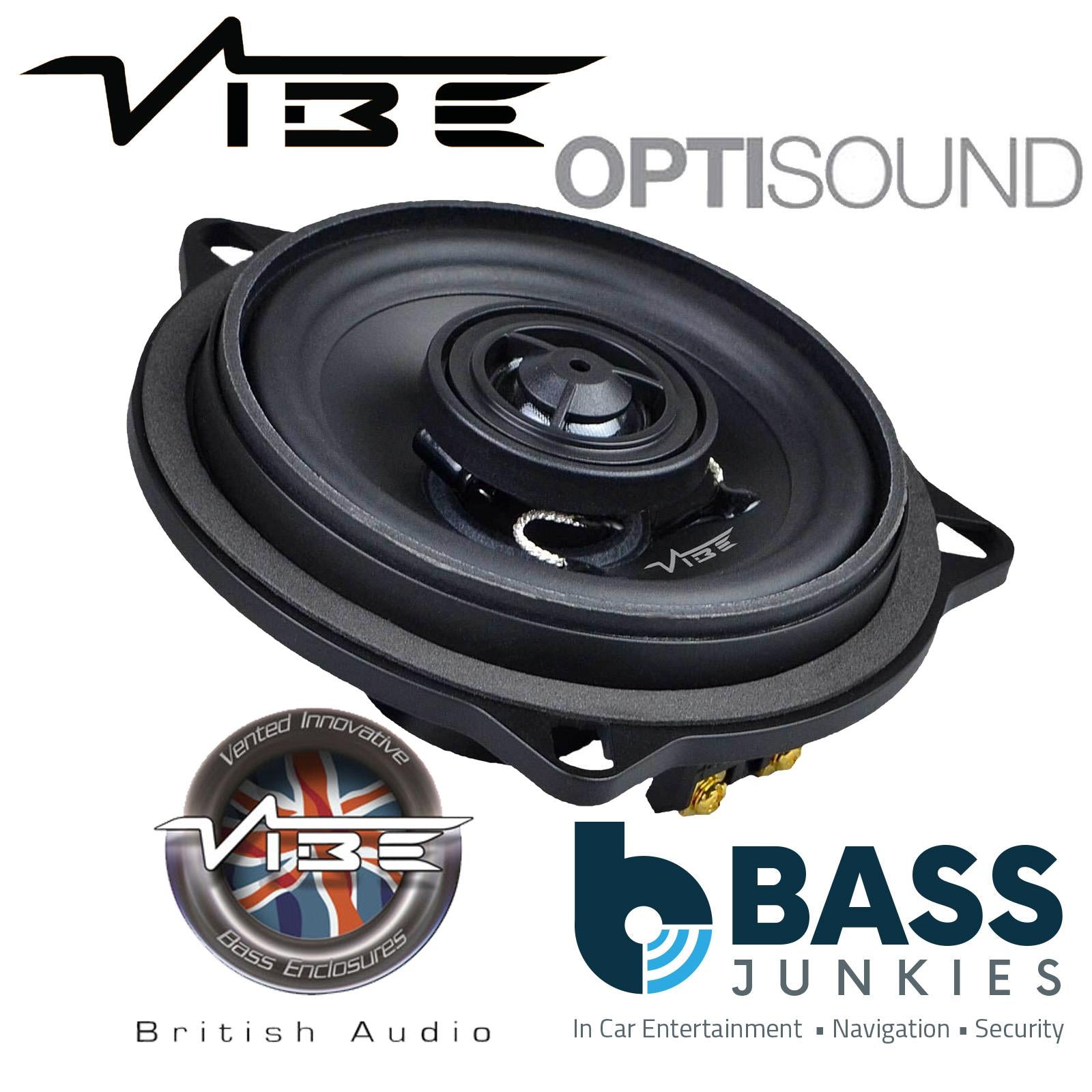 Vibe OPTISOUNDBMW4R-V2 - BMW 1,3,5,6 Series 2 Way Coaxial Car Speaker Upgrade
