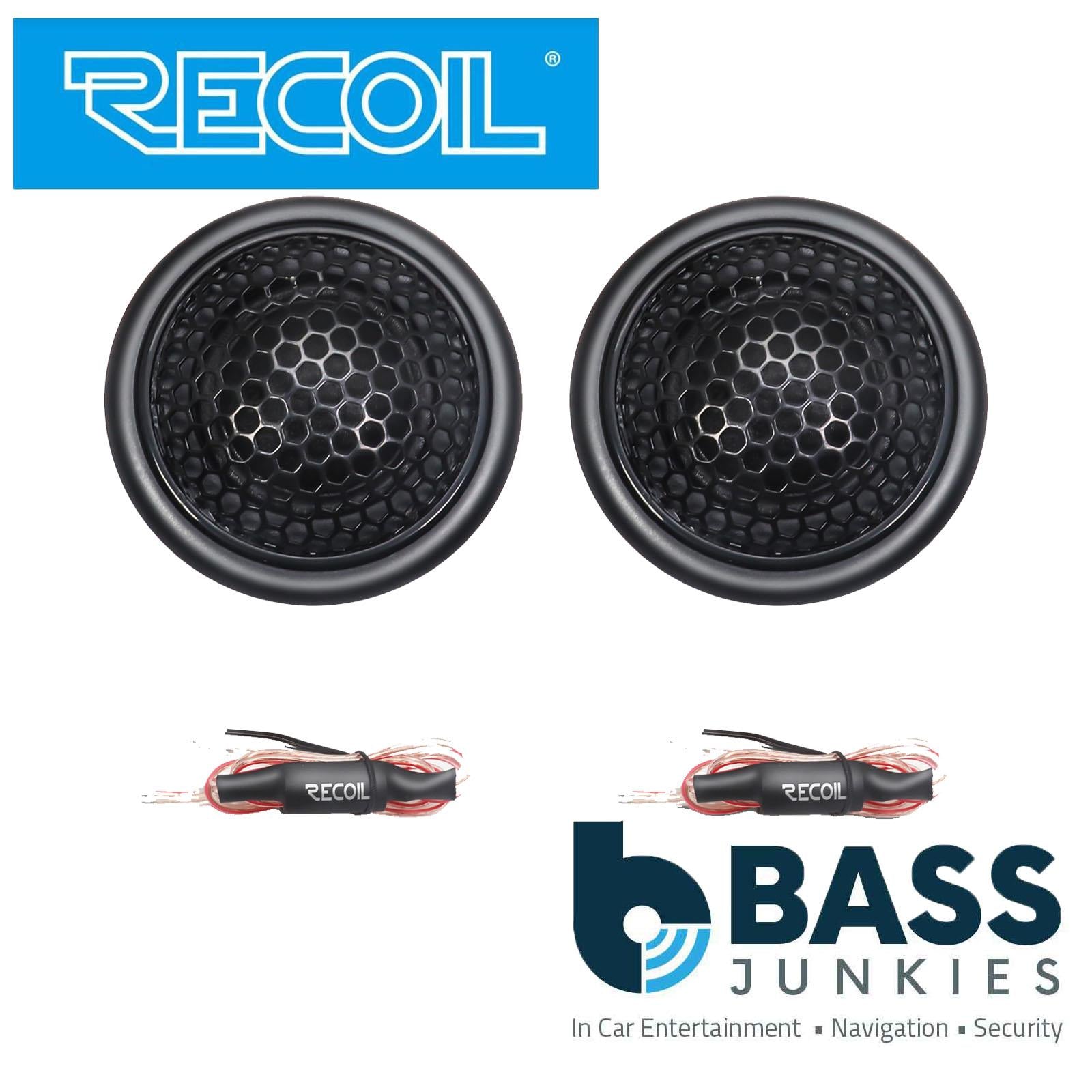 Recoil RLM65 - 6.5" 17cm 160 Watts Component Kit Car Door Speakers & Tweeters