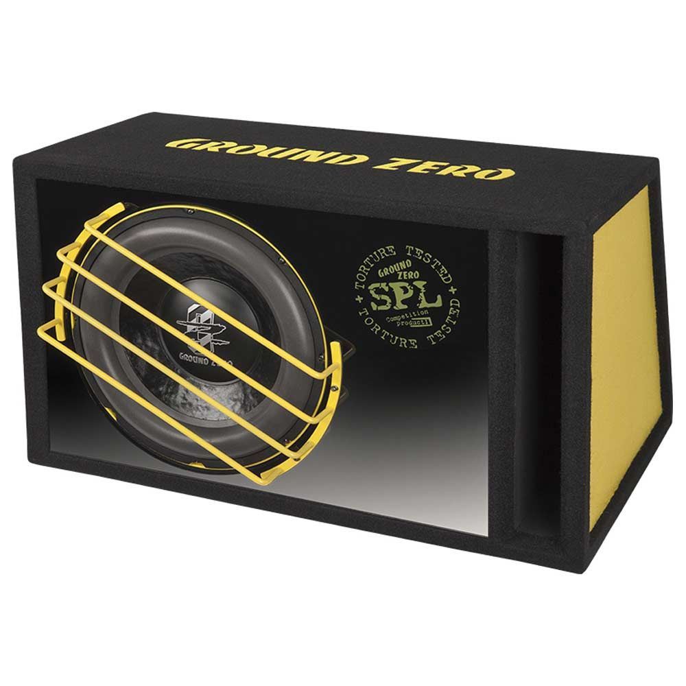Ground Zero GZRB 3000XSPL - 30 cm / 12" Subwoofer box - 2 x 2 Ohm - 1500 W SPL Power